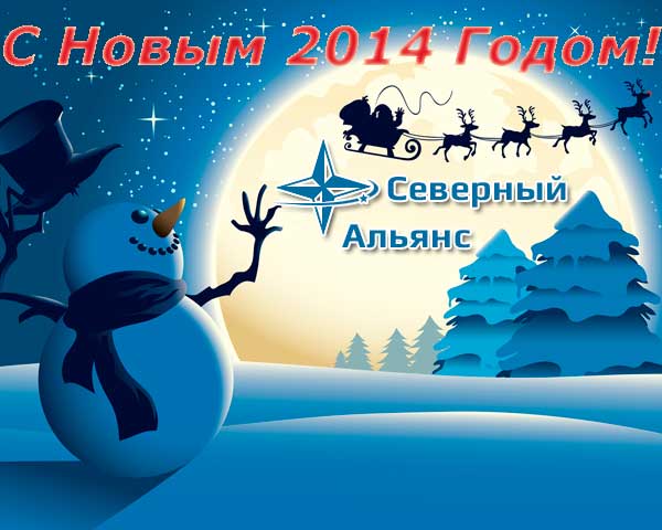 С Новым 2014 Годом!